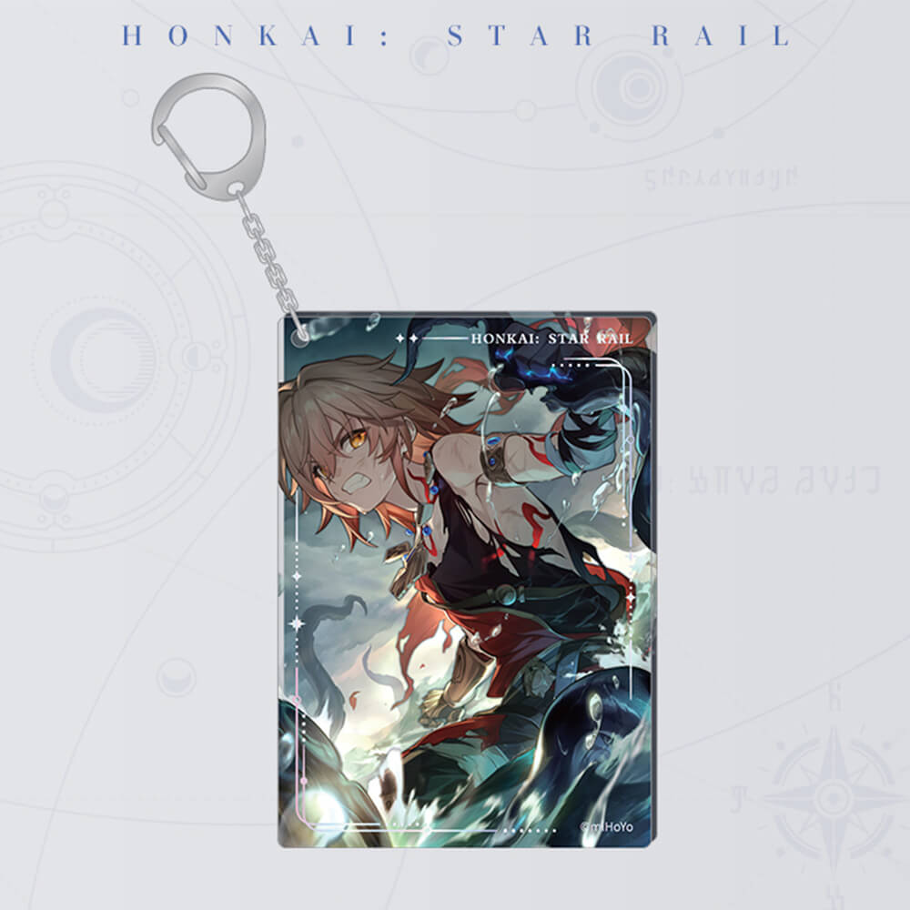 Honkai: Star Rail ★ Light Cone Acrylic Keychain - A Trail of Bygone Blood