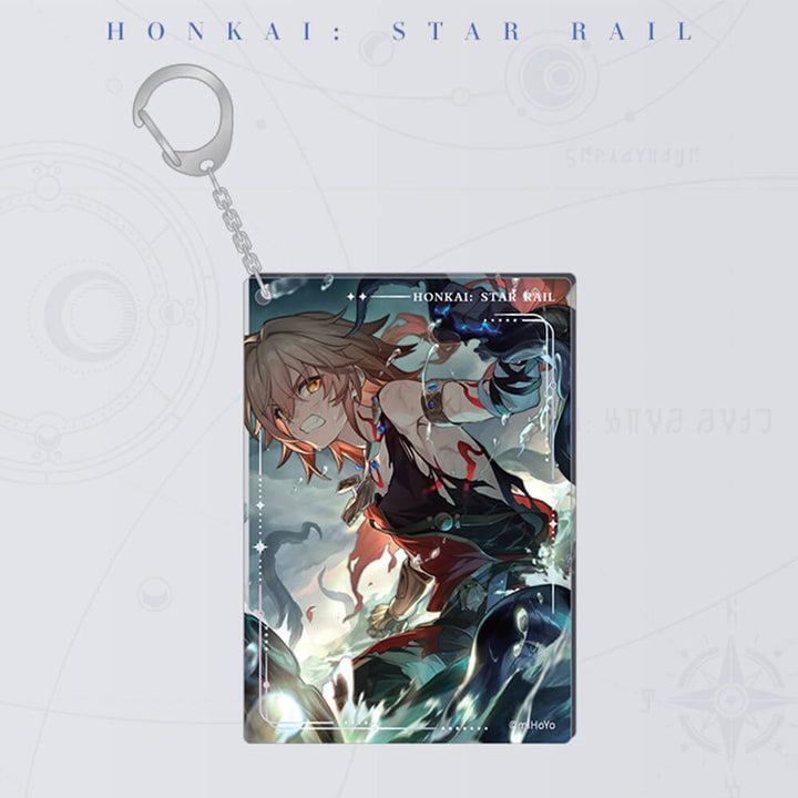 Honkai: Star Rail ★ Light Cone Acrylic Keychain - A Trail of Bygone Blood