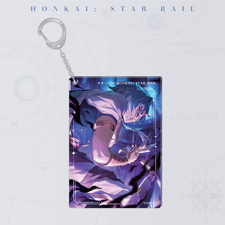 Honkai: Star Rail ★ Light Cone Acrylic Keychain - Farewell, Until We Meet at Journey's End
