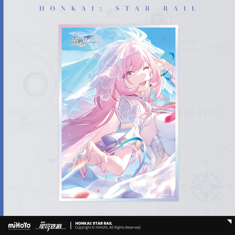 Honkai: Star Rail ★ Light Cone Acrylic Art Board - Love, As Eternal As This Moment