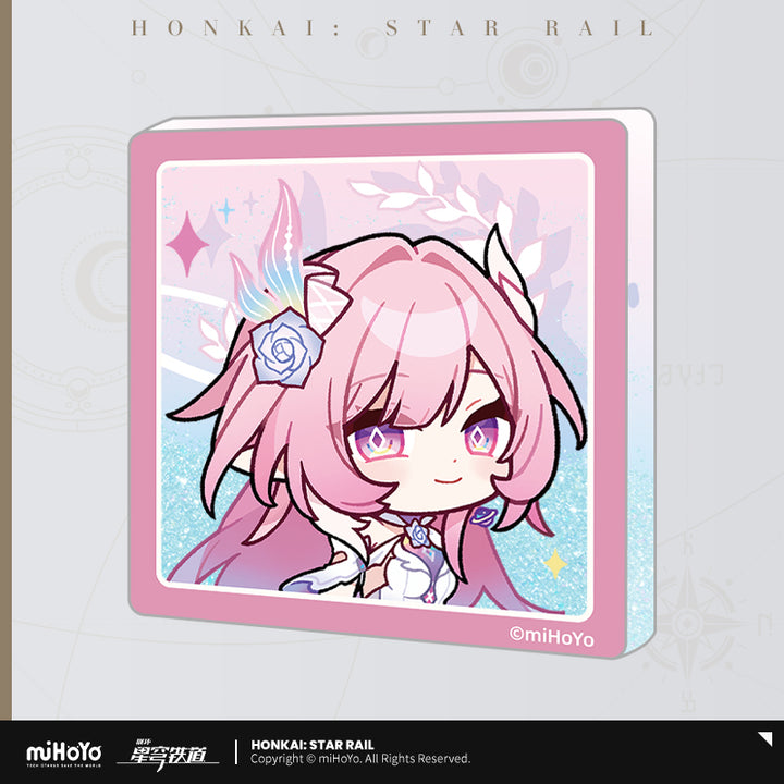 Honkai: Star Rail ★ Pom-Pom Gallery Acrylic Glitter Fridge Magnet - Cyrene