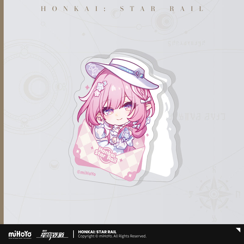 Honkai: Star Rail ★ Medal of the Nameless Acrylic Clip - Cyrene - Ripples of the Past