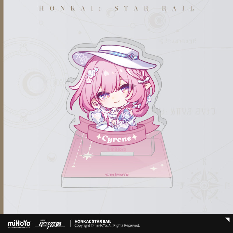 Honkai: Star Rail ★ Medal of the Nameless Acrylic Stamp Display - Cyrene