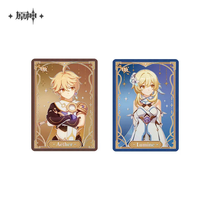 Genshin Impact Journey of Light Vol. 1 - sample card artwork; random contents vary