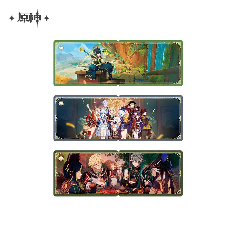 Genshin Impact Journey of Light Vol. 1 - sample card artwork; random contents vary