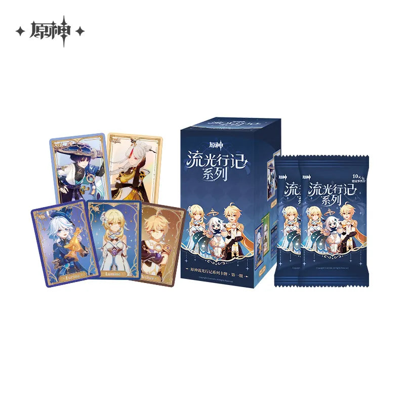Genshin Impact ★ Journey of Light Vol. 1 Collectible Cards - Box of 18 Packs