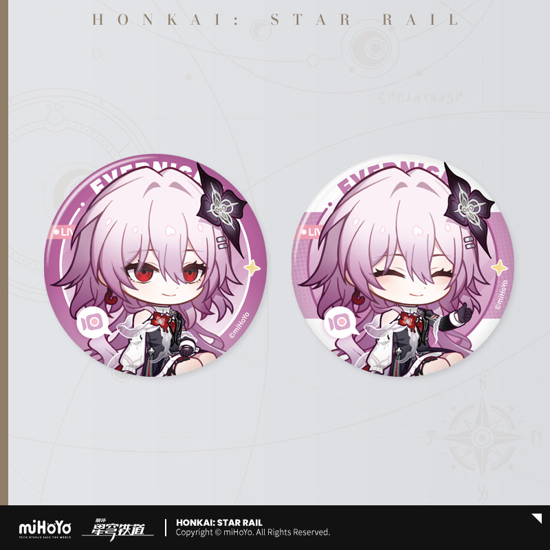 Honkai: Star Rail ★ Owlbert's Parlor Tinplate Badge Set - Evernight