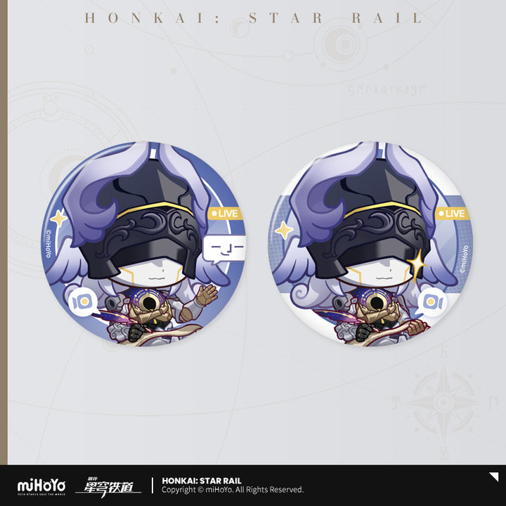 Honkai: Star Rail ★ Owlbert's Parlor Tinplate Badge Set - Lygus