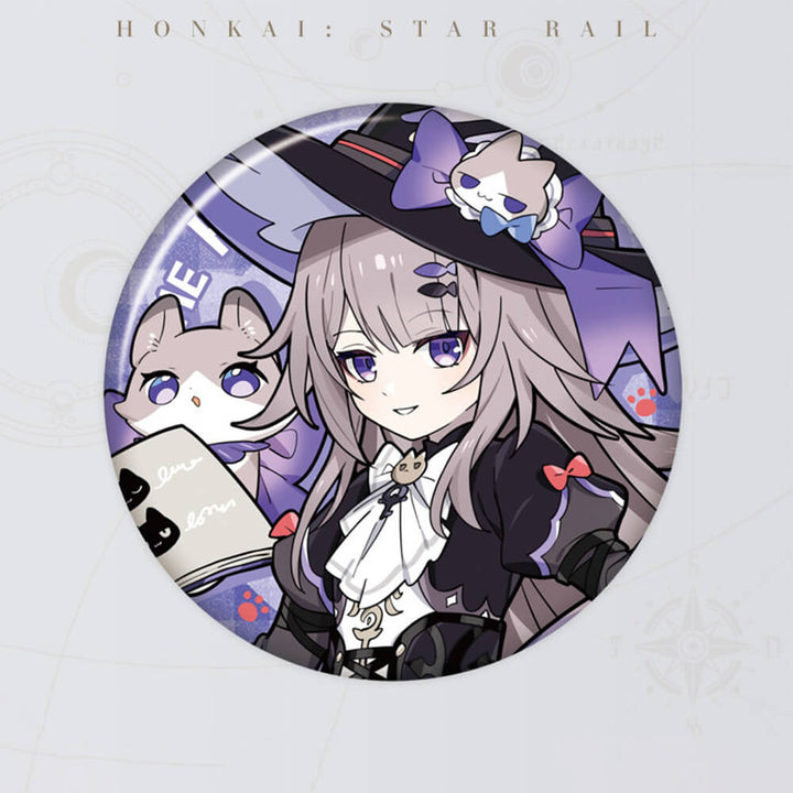 Honkai: Star Rail ★ Little Kitty Tinplate Badge - The Herta