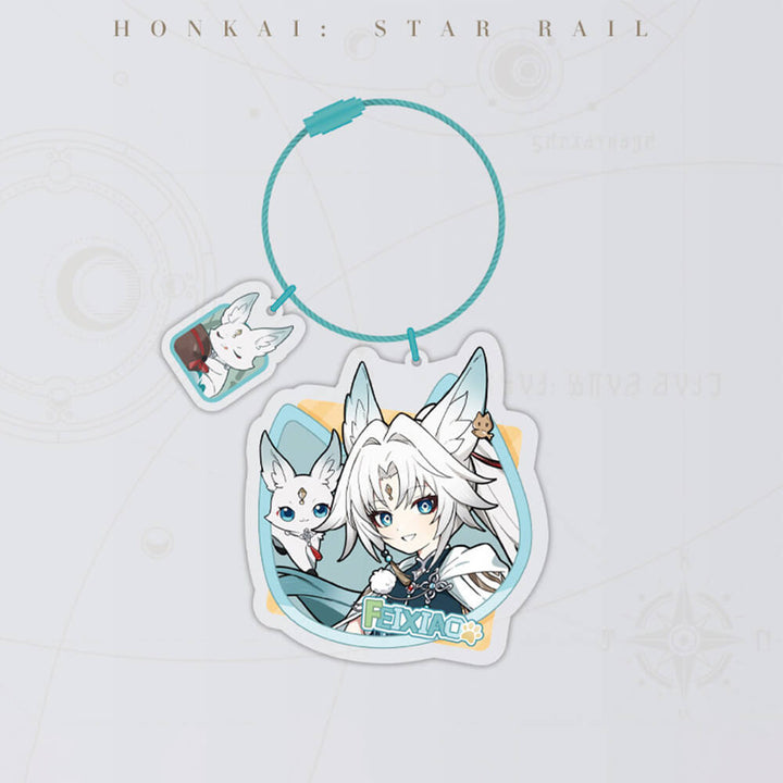 Honkai: Star Rail ★ Little Kitty Acrylic Keychain - Feixiao