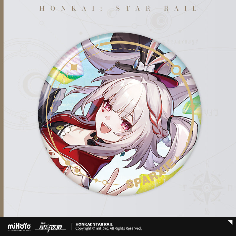 Honkai: Star Rail ★ Character Portrait Tinplate Badge - Sparxie