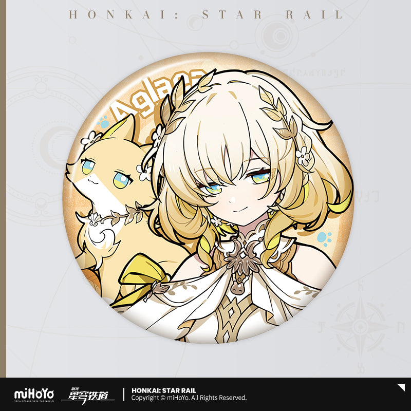 Honkai: Star Rail ★ Little Kitty Tinplate Badge - Aglaea