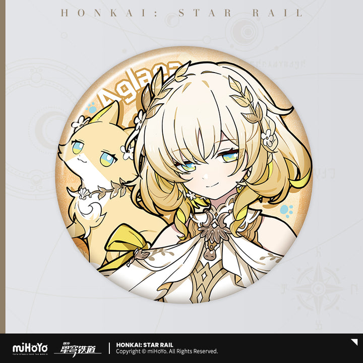 Honkai: Star Rail ★ Little Kitty Tinplate Badge - Aglaea