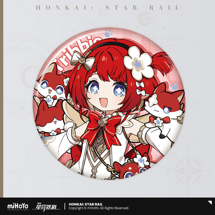 Honkai: Star Rail ★ Little Kitty Tinplate Badge - Tribbie