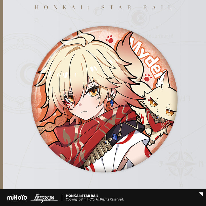 Honkai: Star Rail ★ Little Kitty Tinplate Badge - Mydei