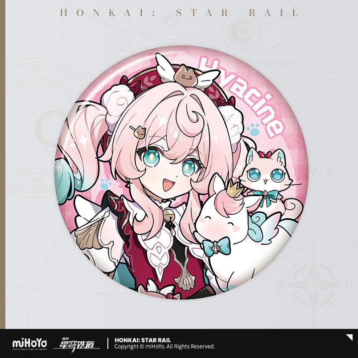 Honkai: Star Rail ★ Little Kitty Tinplate Badge - Hyacine