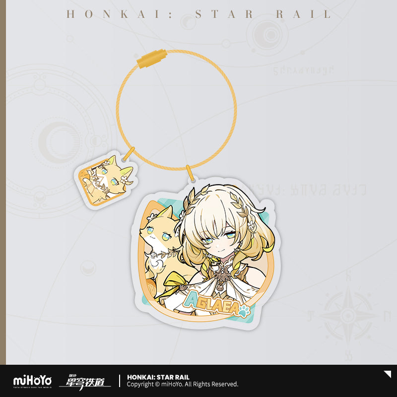 Honkai: Star Rail ★ Little Kitty Acrylic Keychain - Aglaea