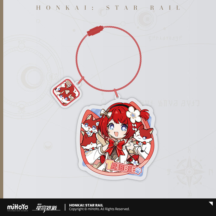 Honkai: Star Rail ★ Little Kitty Acrylic Keychain - Tribbie