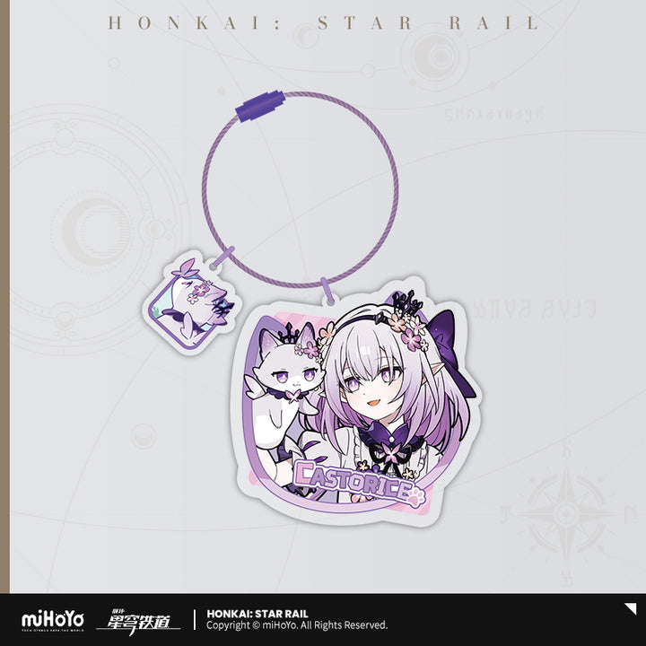 Honkai: Star Rail ★ Little Kitty Acrylic Keychain - Castorice