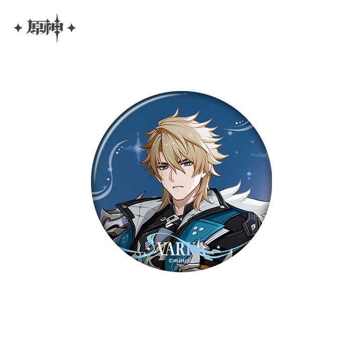 Genshin Impact ★ A Traveler on a Winter's Night Character Badge - Varka