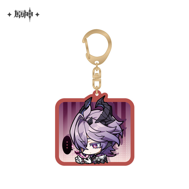Genshin Impact ★ Chibi Emotes Acrylic Keychain - Durin