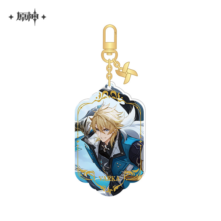 Genshin Impact ★ Homeward, He Who Caught the Wind Acrylic Keychain - Varka (Type B)