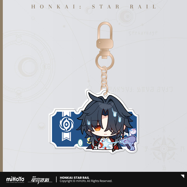 Honkai: Star Rail ★ Pom-Pom Gallery Acrylic Keychain - Mortenax Blade