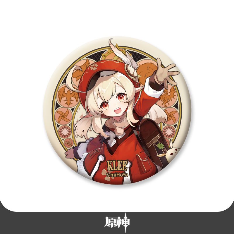 Genshin Impact ★ Character Artwork Badge - Klee