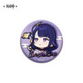 Genshin Impact ★ Chibi Emotes Character Badge - Raiden Shogun (Vol. 7)