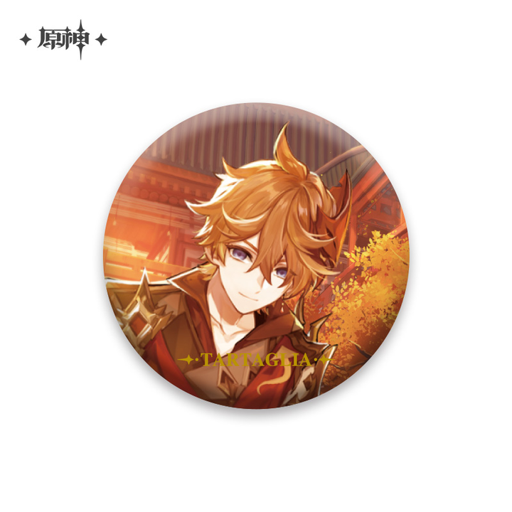 Genshin Impact ★ Themed Series Character Badge - Tartaglia