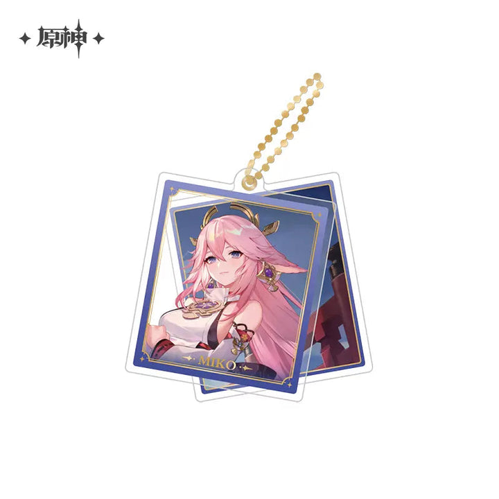 Genshin Impact ★ Themed Series Two-Piece Acrylic Charm - Yae Miko