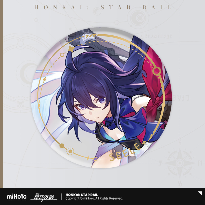 Honkai: Star Rail ★ Character Portrait Tinplate Badge - Seele