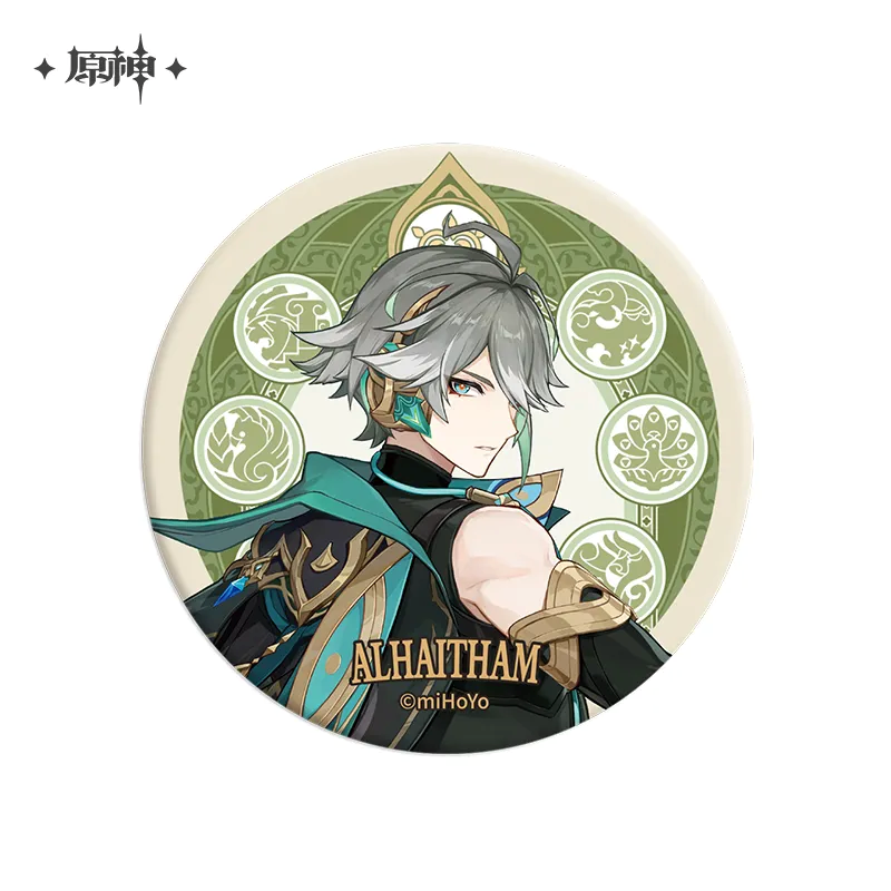 Genshin Impact ★ Sumeru City Character Badge - Alhaitham