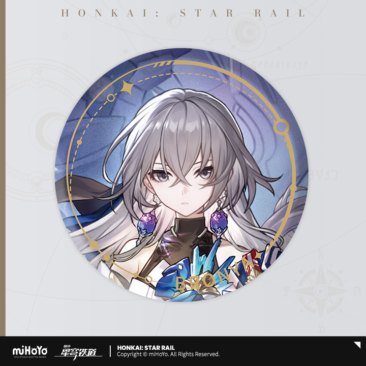 Honkai: Star Rail ★ Character Portrait Tinplate Badge - Bronya