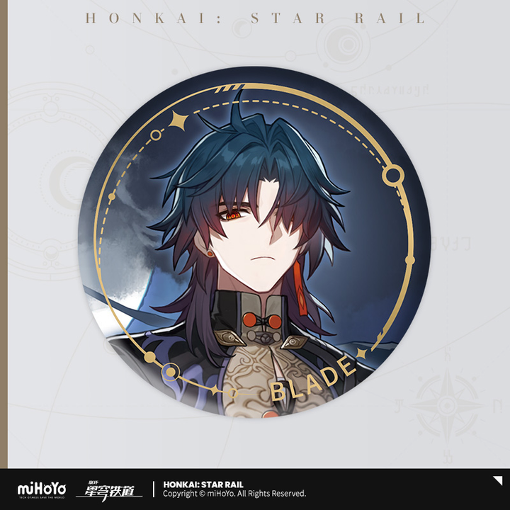 Honkai: Star Rail ★ Character Portrait Tinplate Badge - Blade