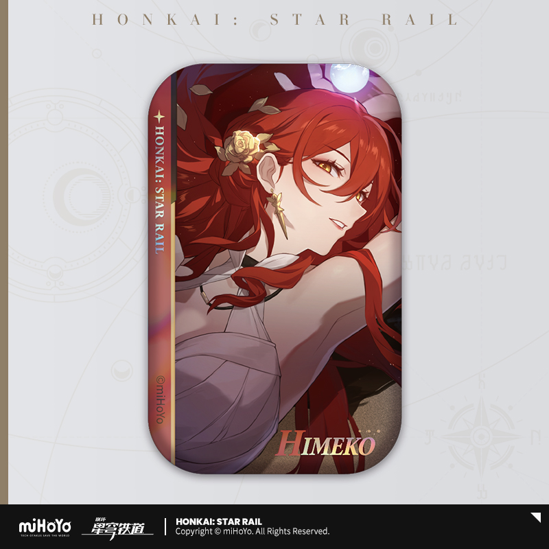 Honkai: Star Rail ★ Departure Countdown Tinplate Badge - Himeko