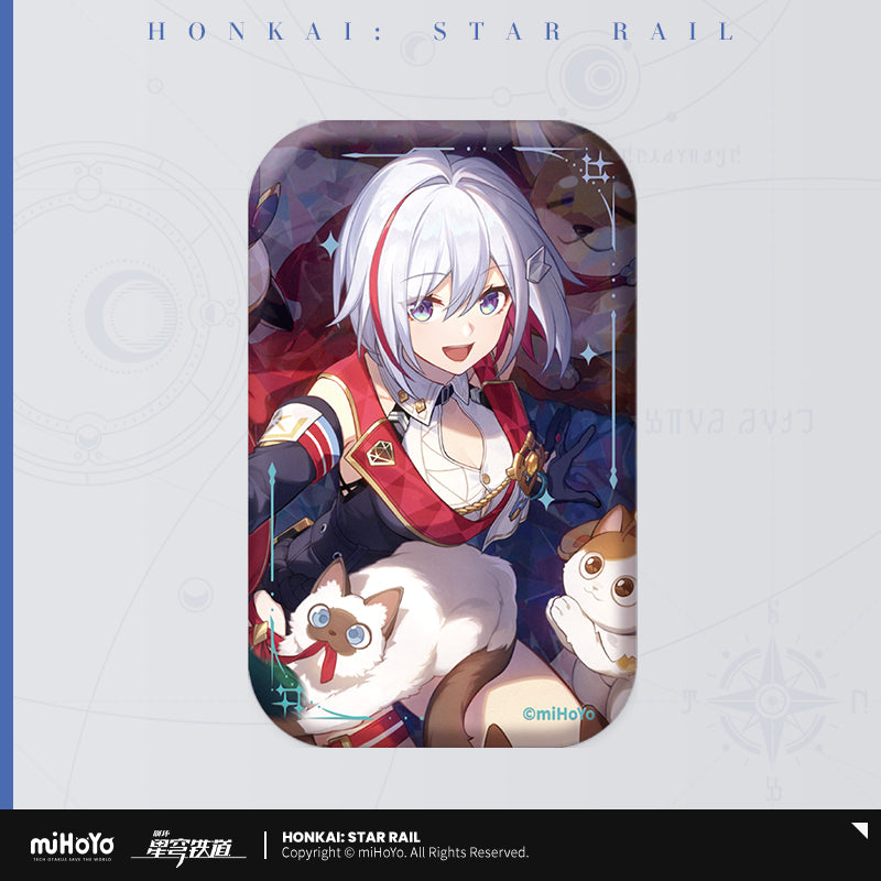 Honkai: Star Rail ★ Light Cone Tinplate Badge - Worrisome, Blissful