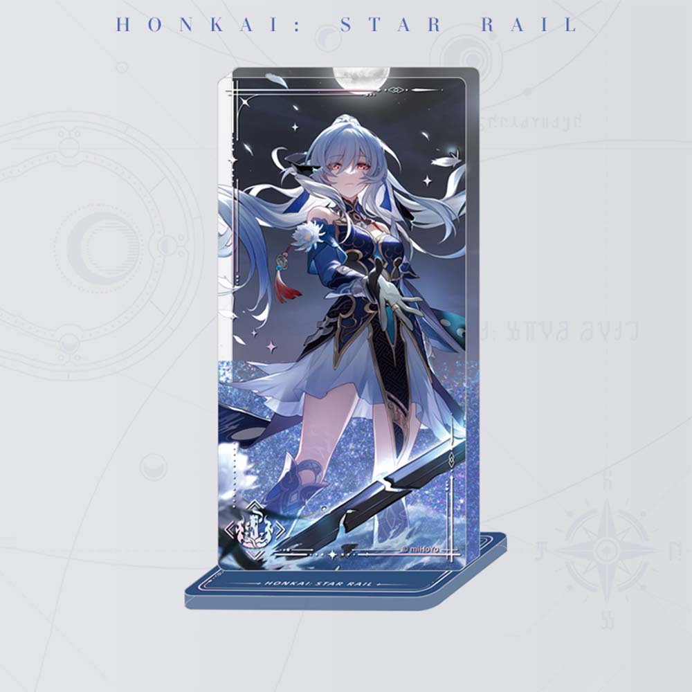 Honkai: Star Rail ★ Light Cone Glitter Shaker Acrylic Display - I Shall Be My Own Sword
