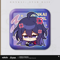 Honkai: Star Rail ★ Pom-Pom Gallery Square Tinplate Badge - Seele