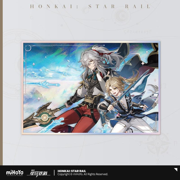 Honkai: Star Rail ★ Cosmodyssey Acrylic Art Board - Jing Yuan & Yanqing