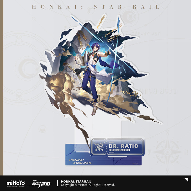 Honkai: Star Rail ★ Character Portrait Acrylic Stand - Dr. Ratio