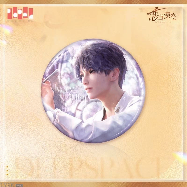 Love and Deepspace ★ Captured Moments Tinplate Badge - Rafayel
