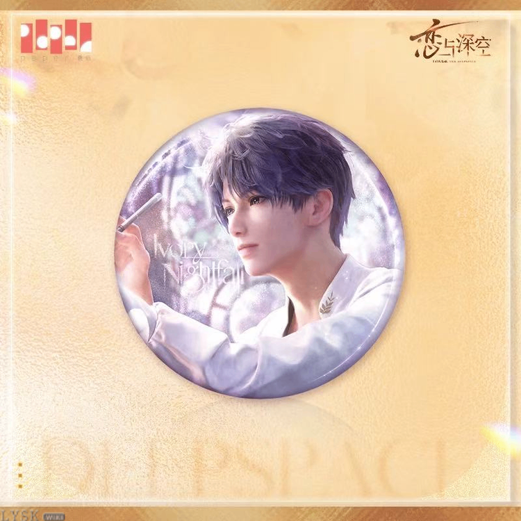 Love and Deepspace ★ Captured Moments Tinplate Badge - Rafayel